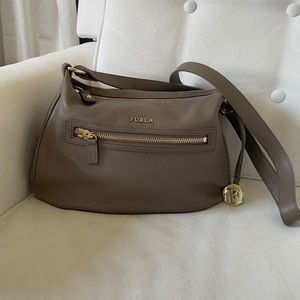Furla Leather Crossbody Bag Made in Italy